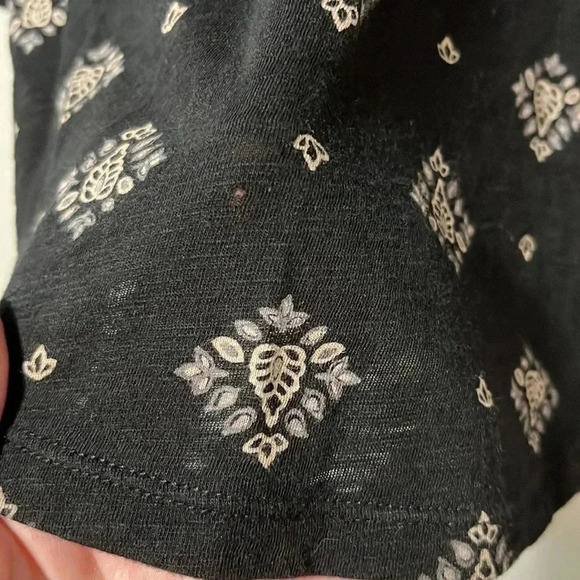 Lucky Brand 3/4 Sleeve V-Neck Shirt - Picture 12 of 13